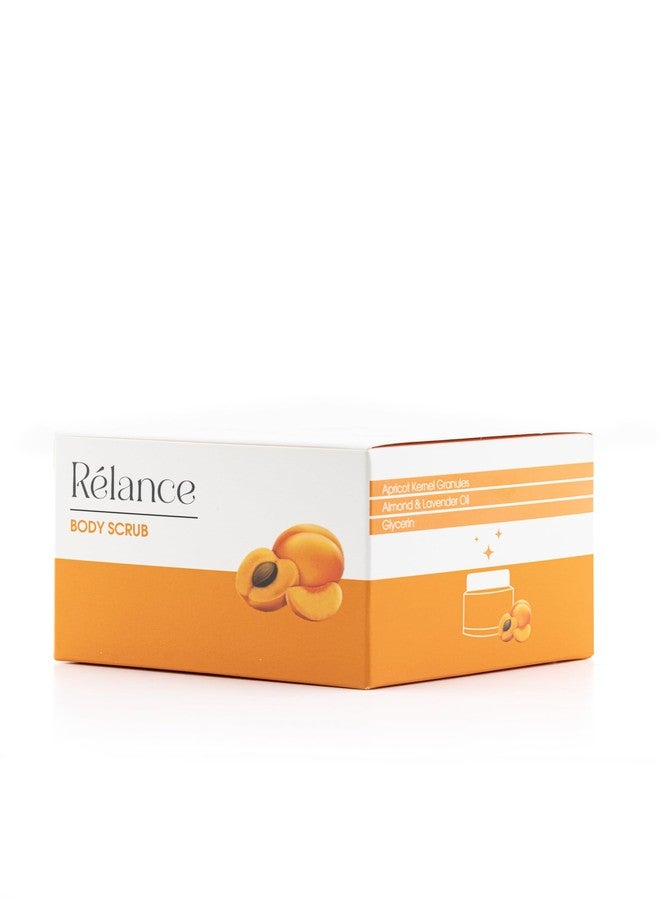 Relance Body Scrub with Apricot Kernel Granules, Almond, Lavender Oil, Glycerin, 300ml (10.14 fl oz) - Image 4